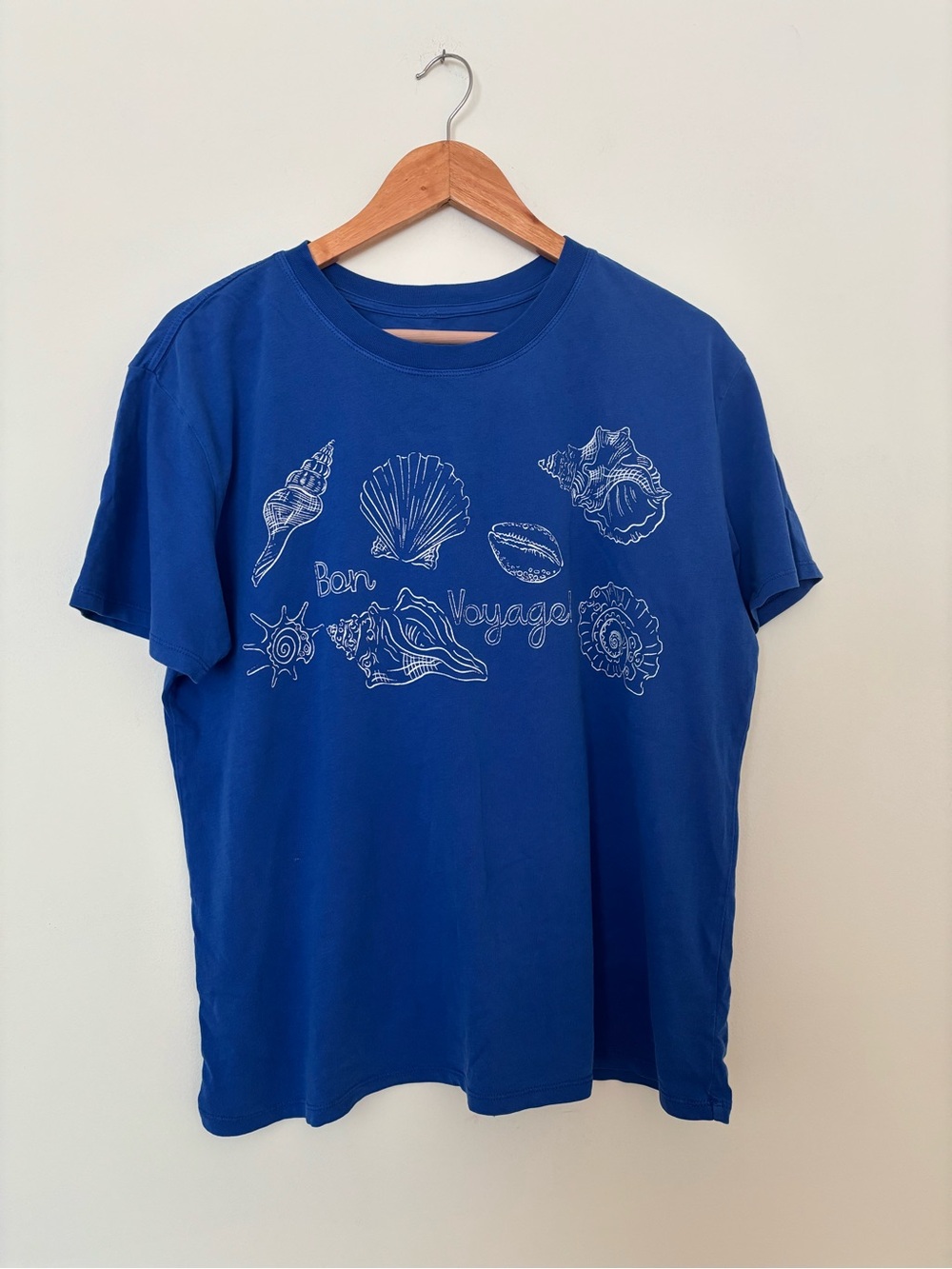 Z Supply Royal Blue Crewneck Graphic Tee